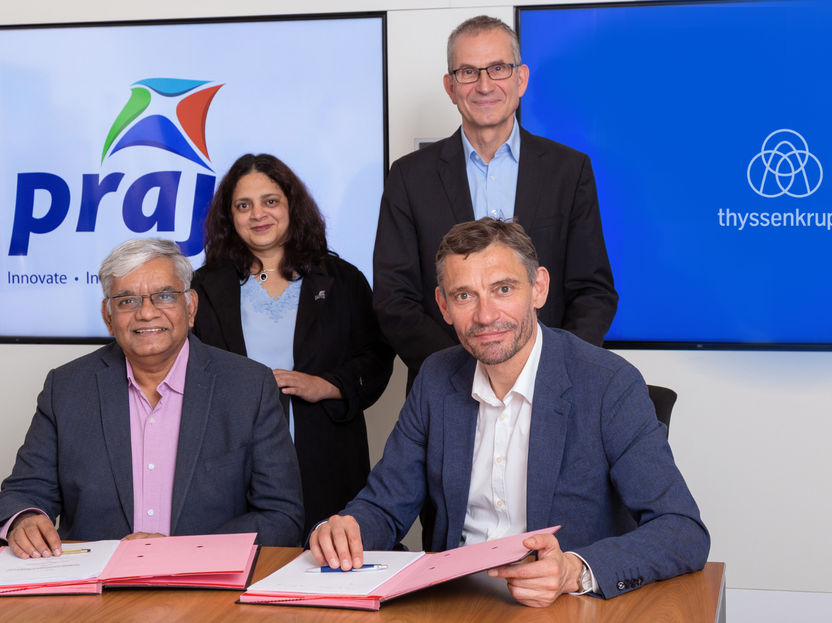 Thyssenkrupp Uhde and Praj Industries Ltd join forces to revolutionize polylactic acid production and circular economy - End-to-end offering for PLA (polylactic acid) production