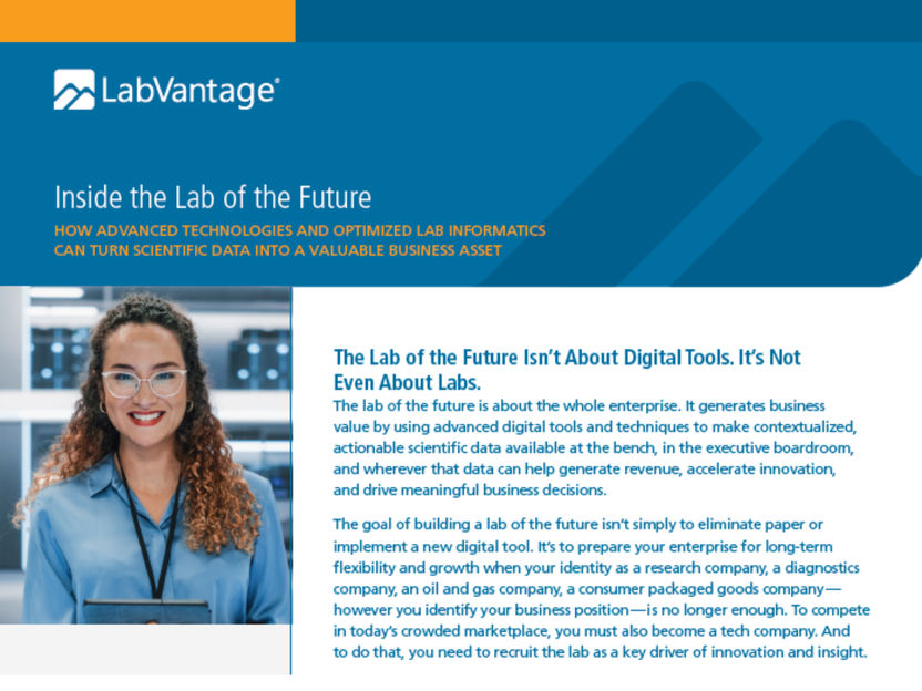 Inside The Lab of The Future - Learn our five key principles behind every future lab – and how to position yourself to be ready
